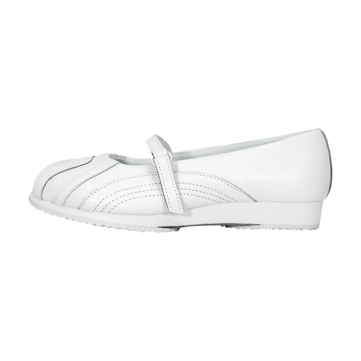 24 HOUR COMFORT Victoria Women's Wide Width Leather Flats