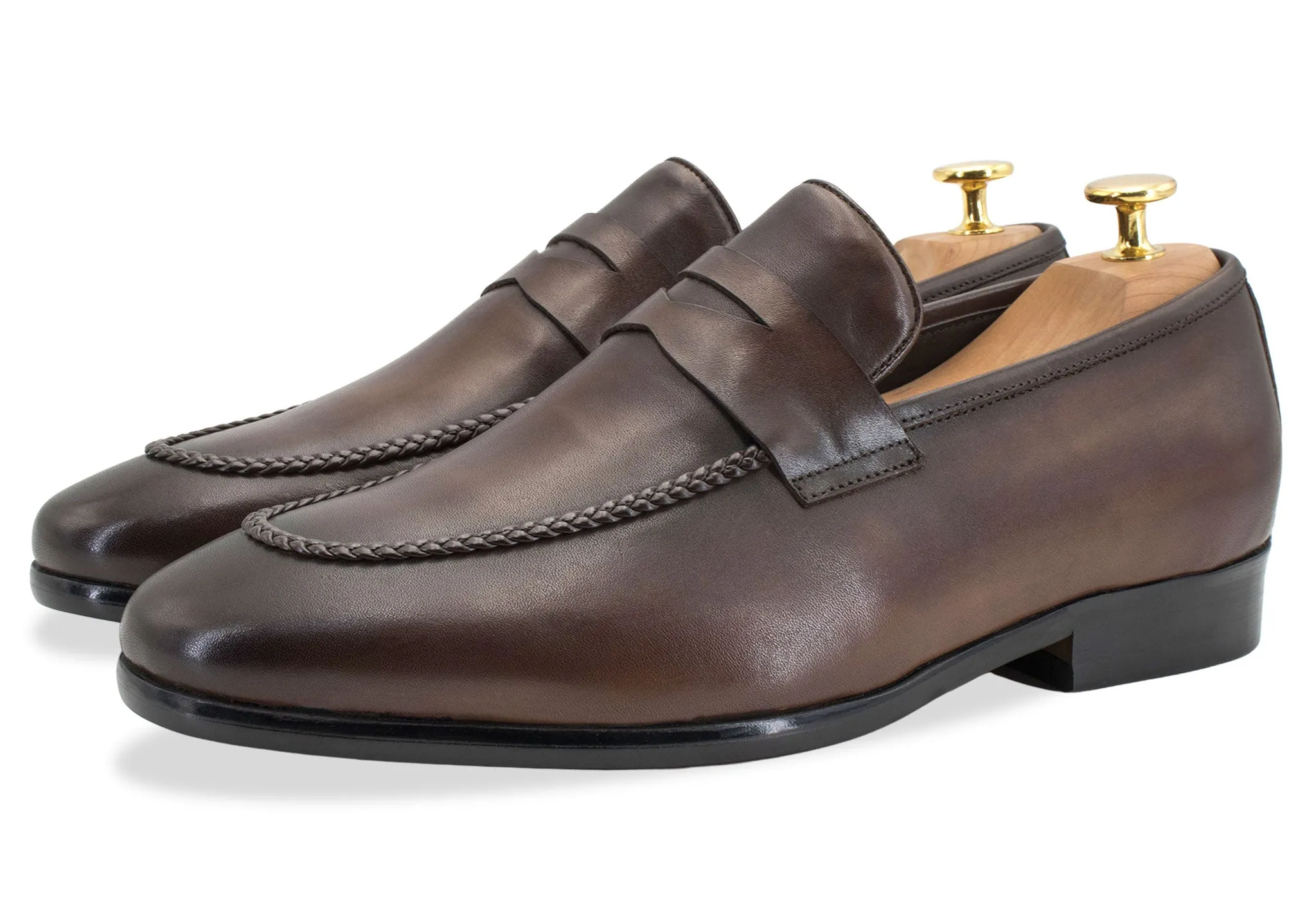 Arrecifes Walnut Penny Loafer