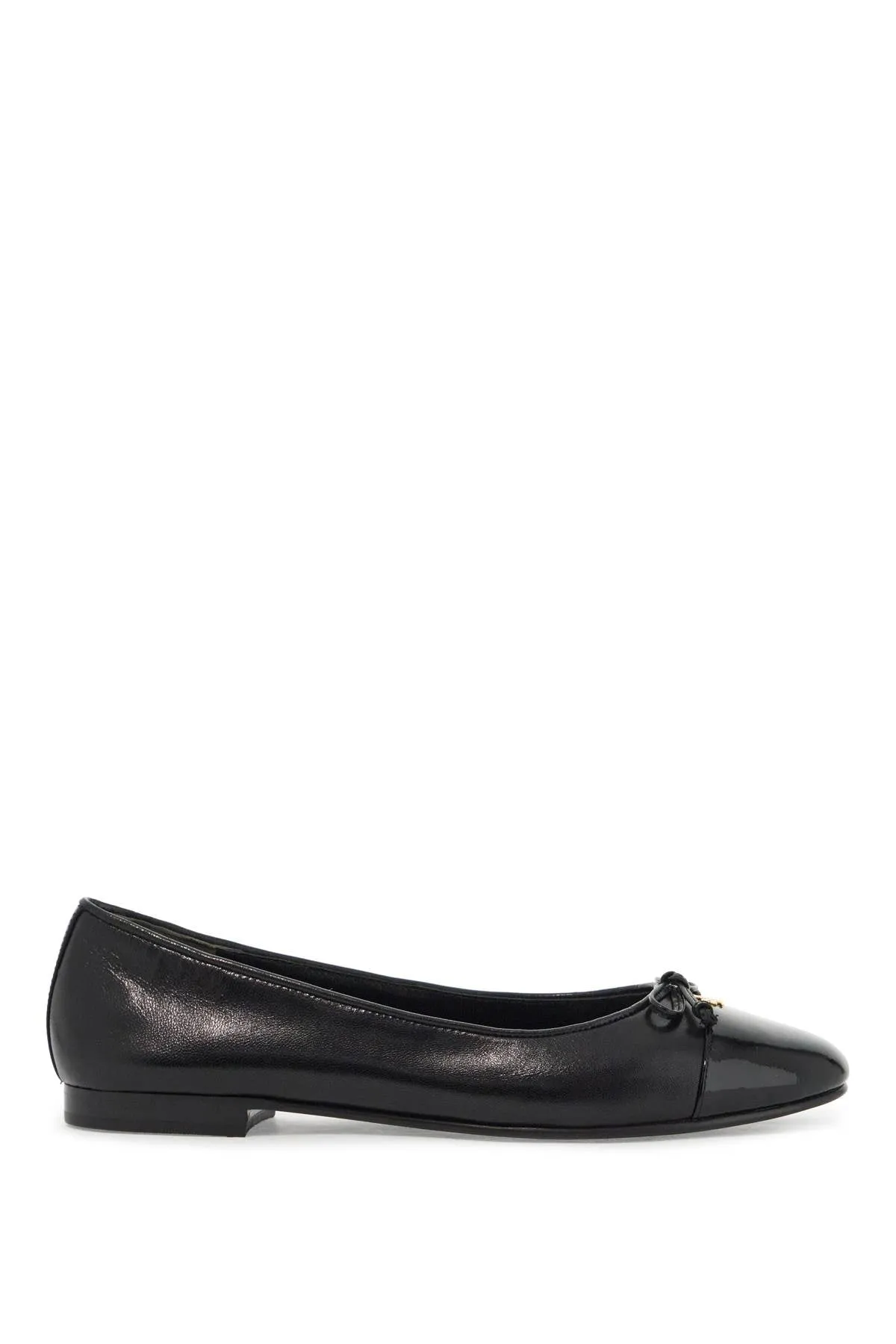 ballet flats with patent pointed toe