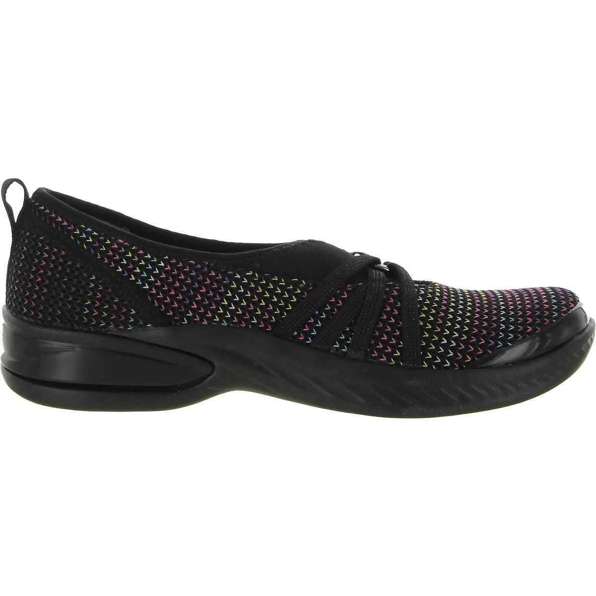 Bzees Womens Niche Cushioned Slip-On Sneakers