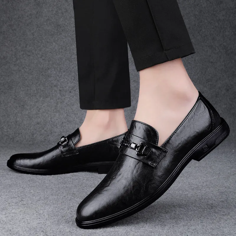 CATANIA GENUINE LEATHER LOAFERS