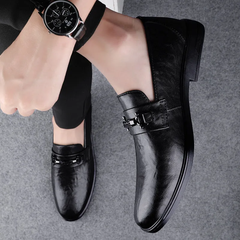 CATANIA GENUINE LEATHER LOAFERS