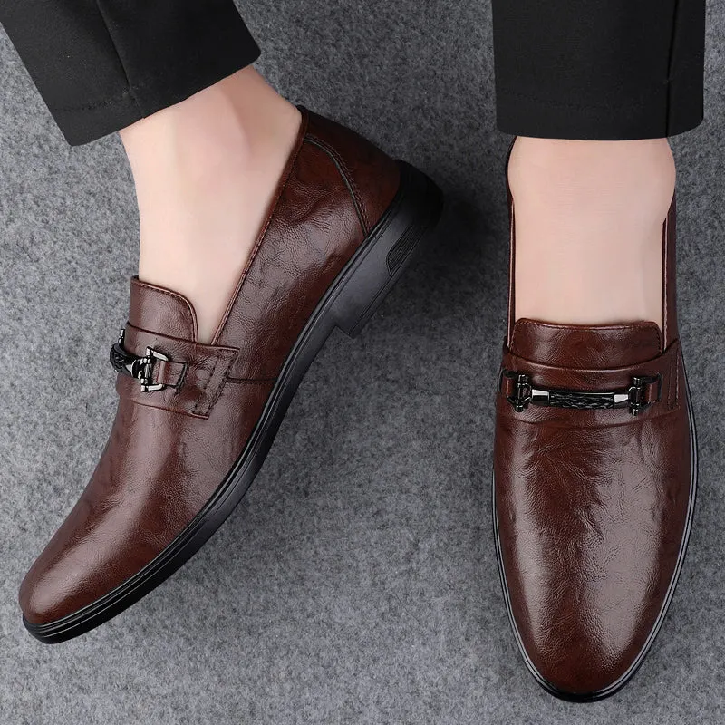 CATANIA GENUINE LEATHER LOAFERS