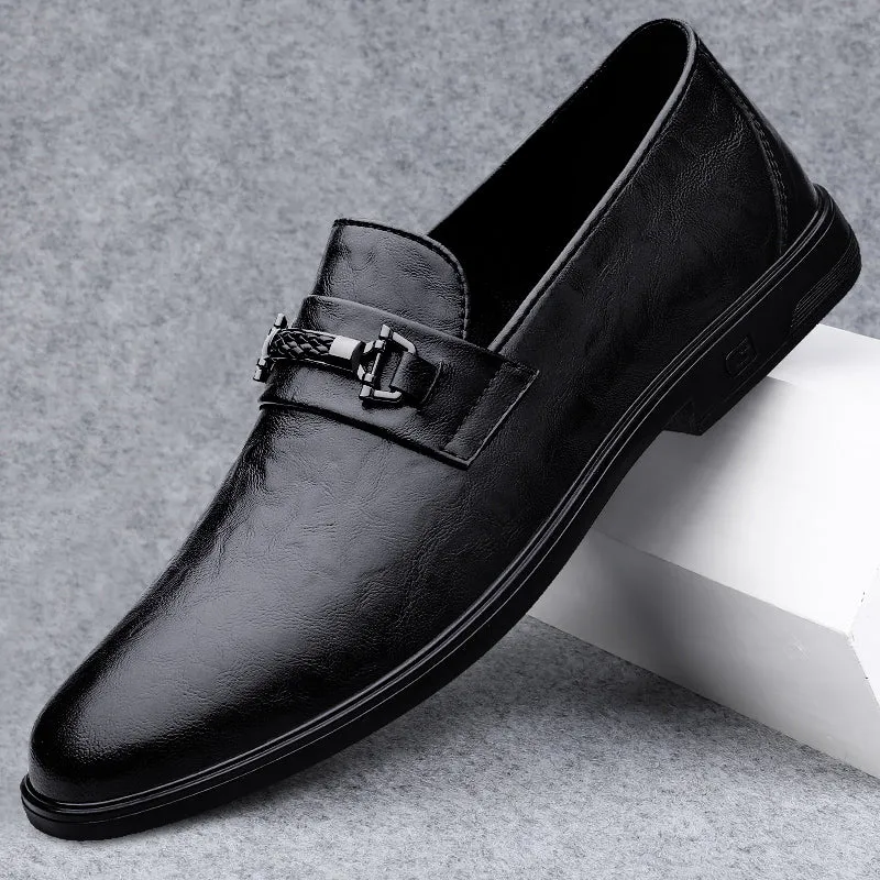 CATANIA GENUINE LEATHER LOAFERS