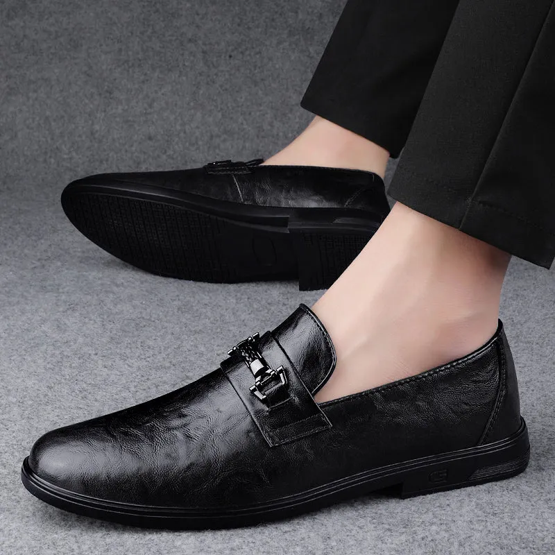 CATANIA GENUINE LEATHER LOAFERS