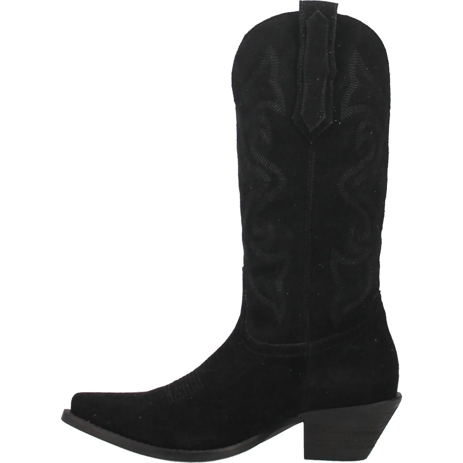 Homeward Bound Black Suede Boots (DS)