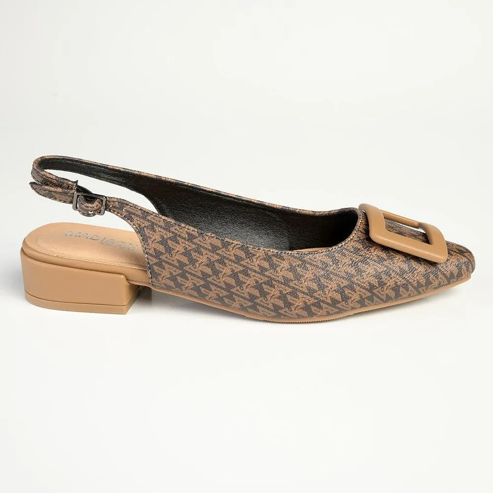 Madison Babette Pump - Chocolate Multi