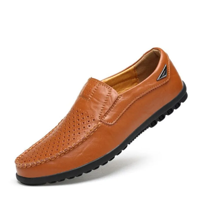 Men Fashion Casual Leather Loafers