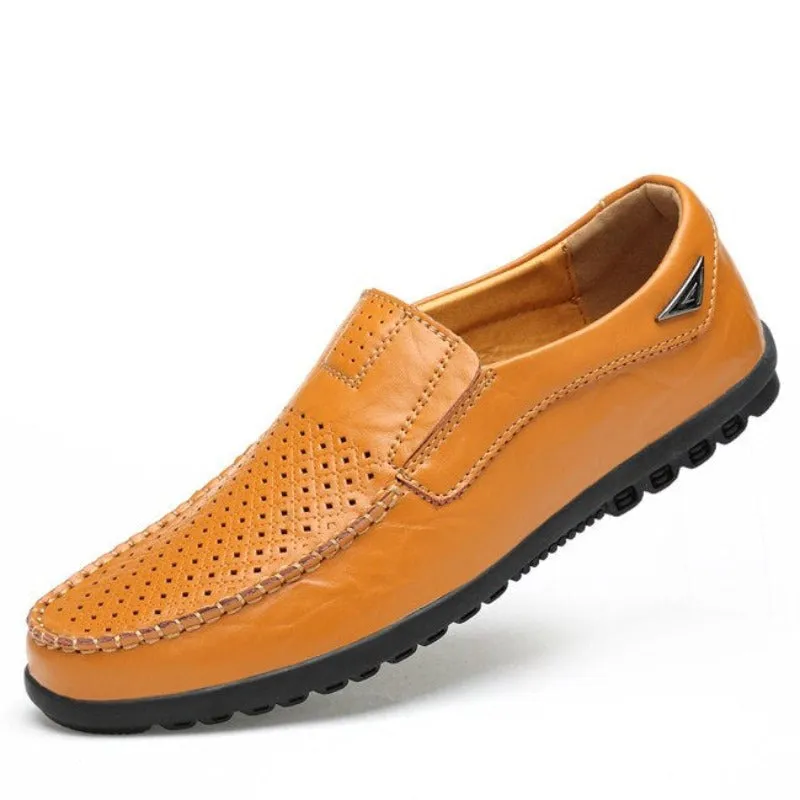 Men Fashion Casual Leather Loafers