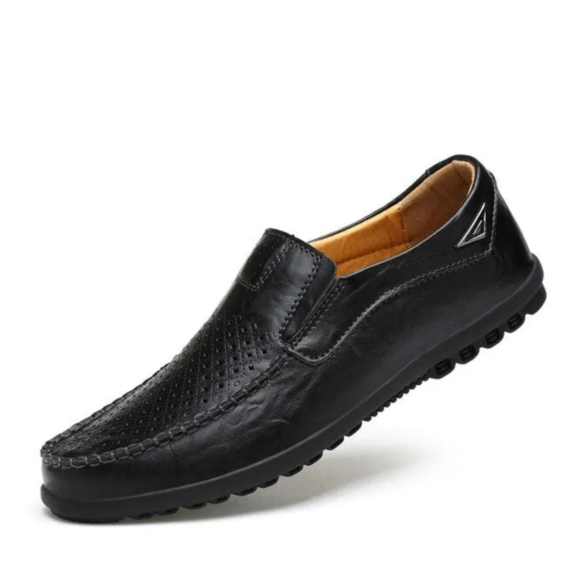 Men Fashion Casual Leather Loafers