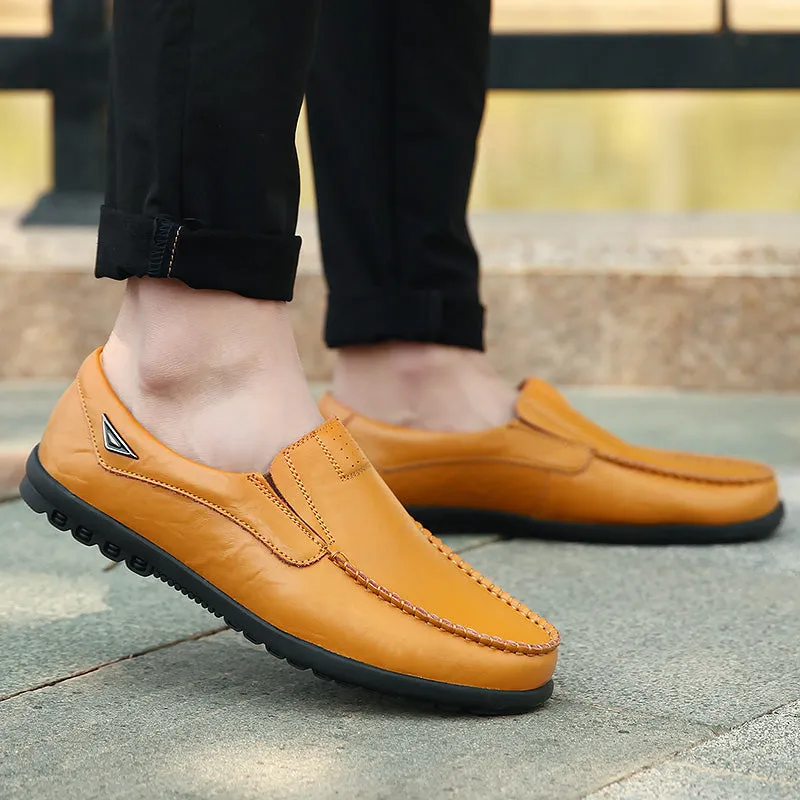 Men Fashion Casual Leather Loafers