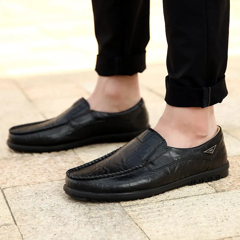 Men Fashion Casual Leather Loafers