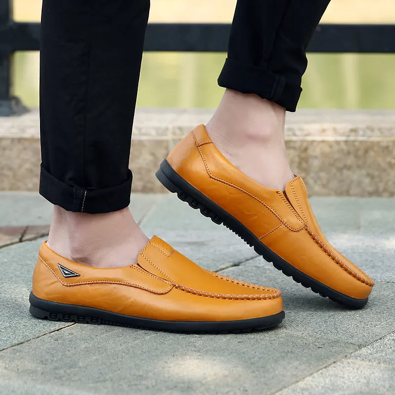 Men Fashion Casual Leather Loafers