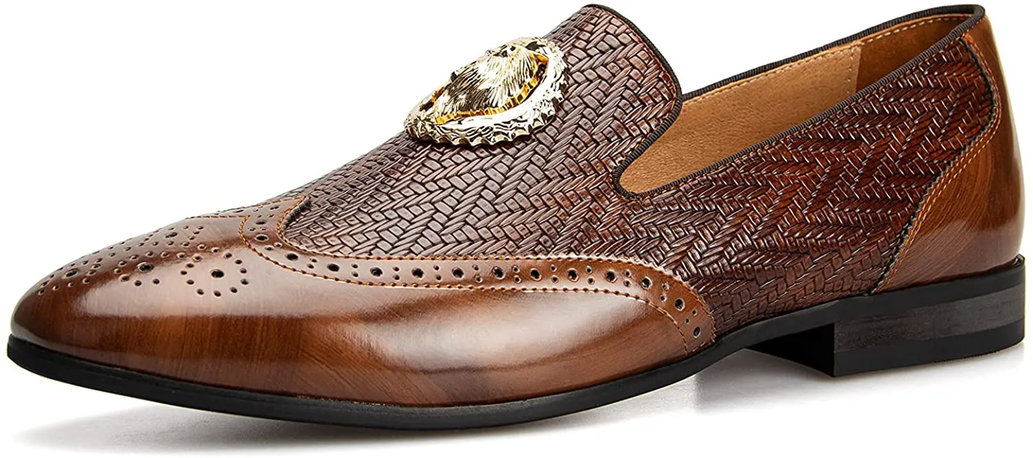 Men's Fashion Brown Classic Loafers