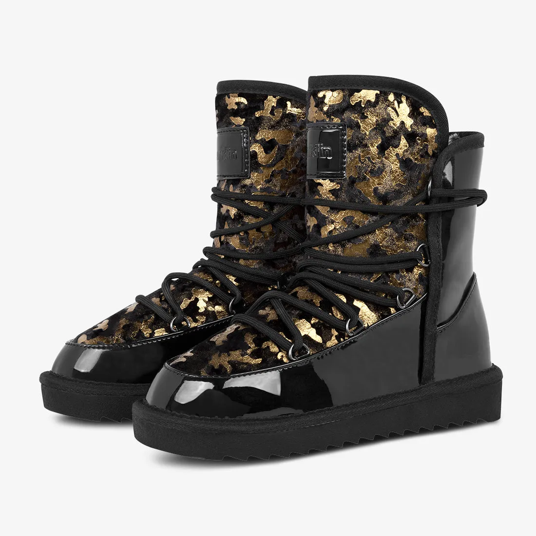 Nordic 19 Patent Black Camo