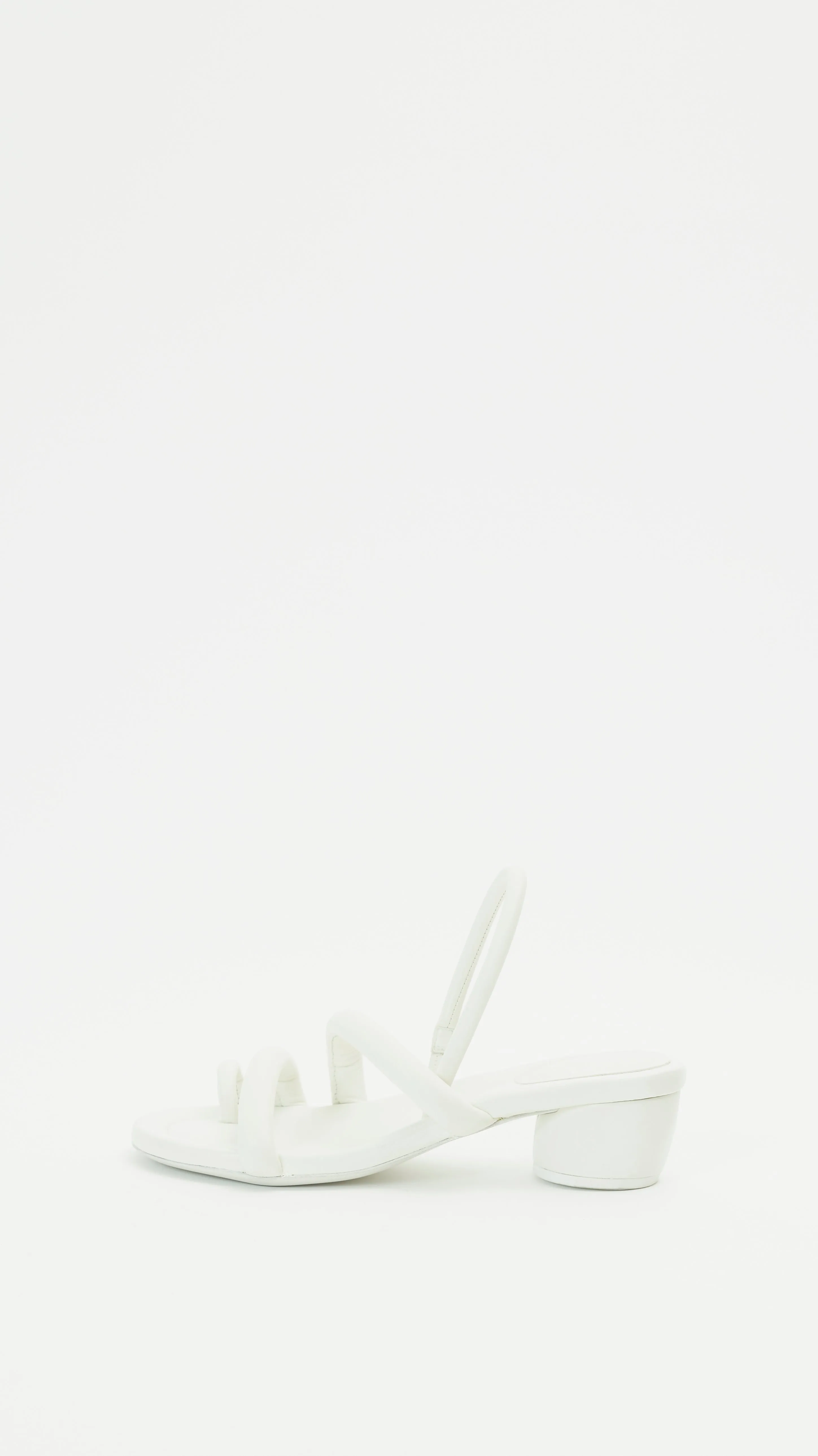 Otto Slingback Sandal in White