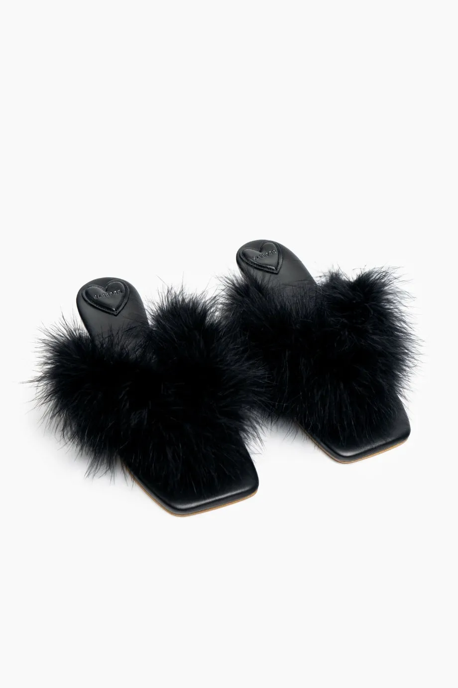 Pom Kitten Heel Mules