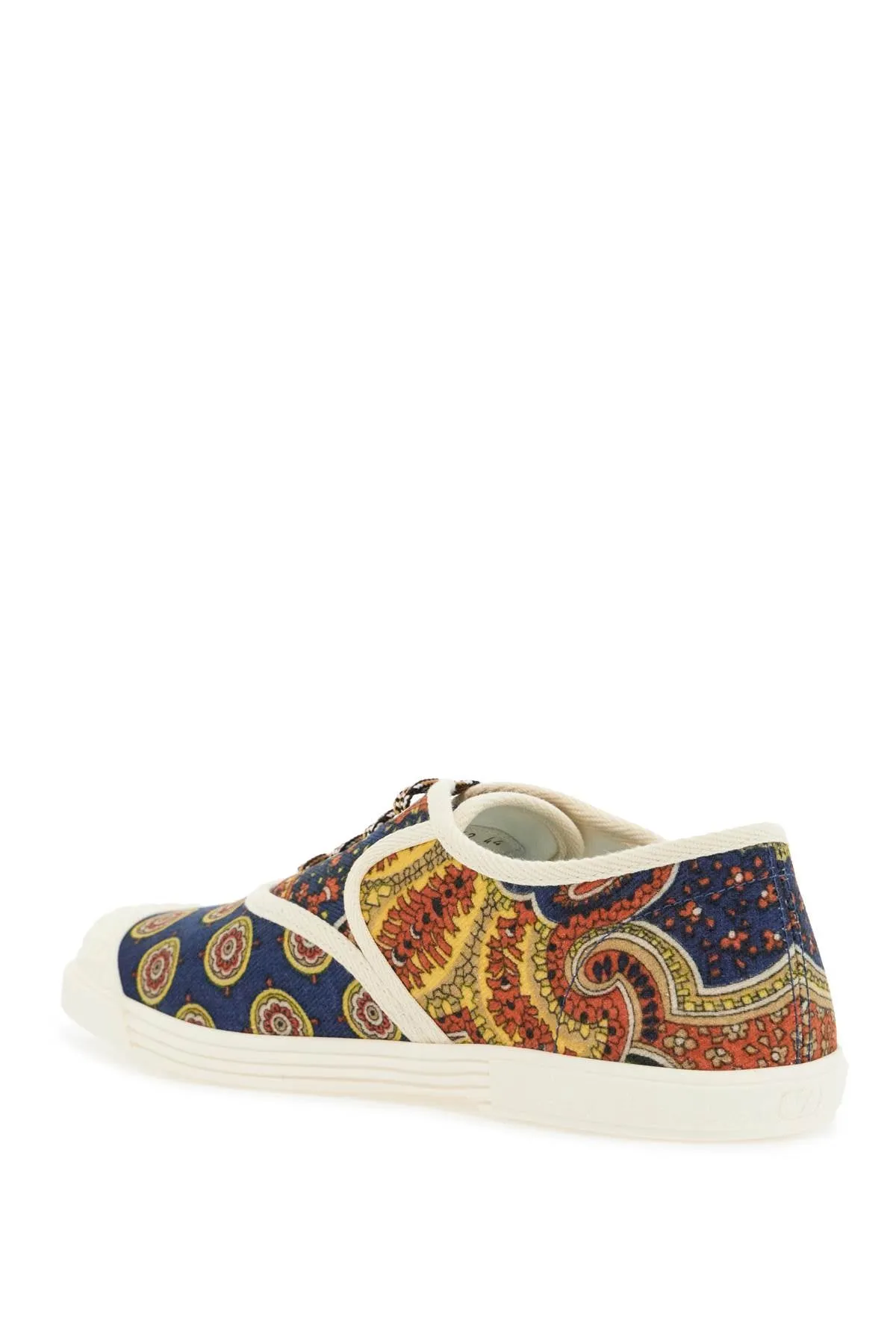 Printed Cotton Sneakers