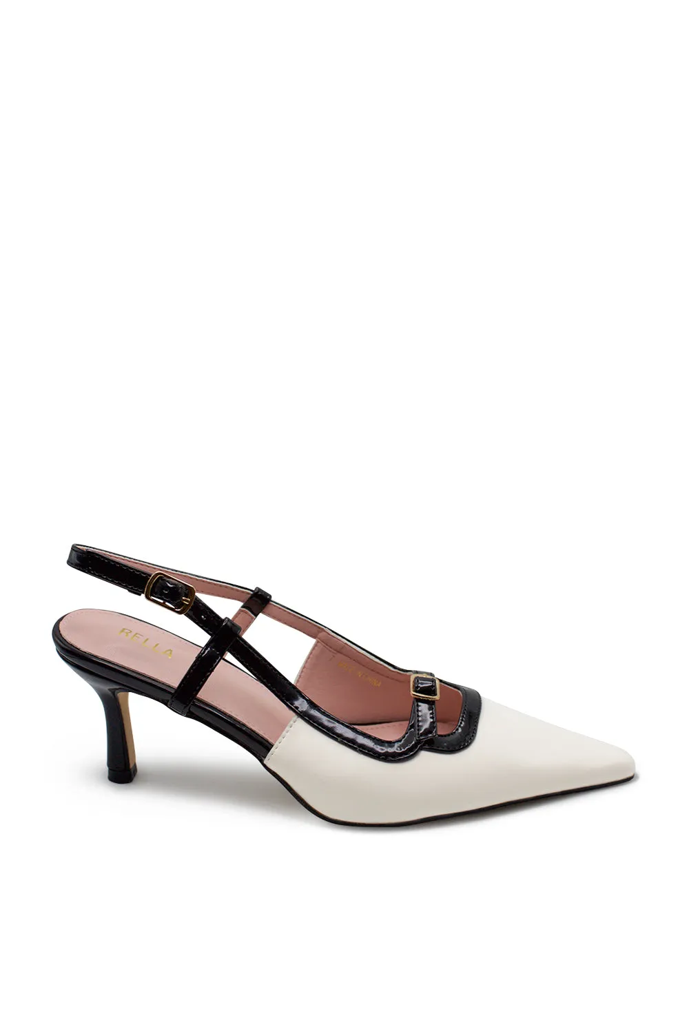 Sera Slingback Heel - White