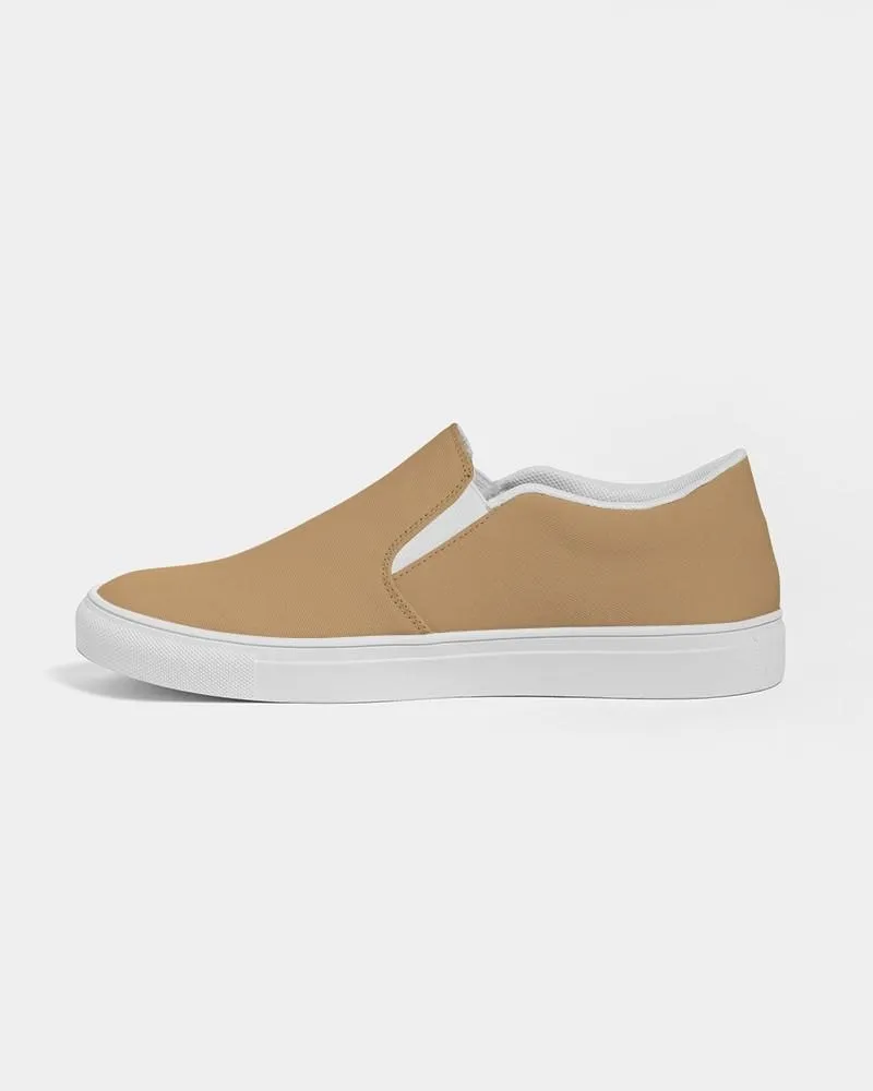 Shaded Pastel Orange Slip-On Canvas Sneakers | Women's | C0M30Y60K30