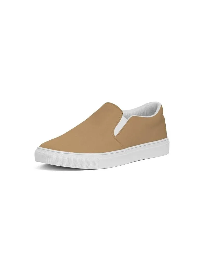 Shaded Pastel Orange Slip-On Canvas Sneakers | Women's | C0M30Y60K30