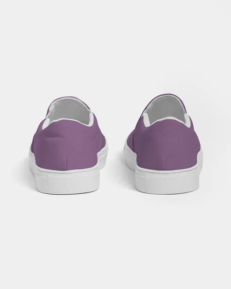 Shaded Pastel Purple Slip-On Canvas Sneakers | Women's | C30M60Y0K30