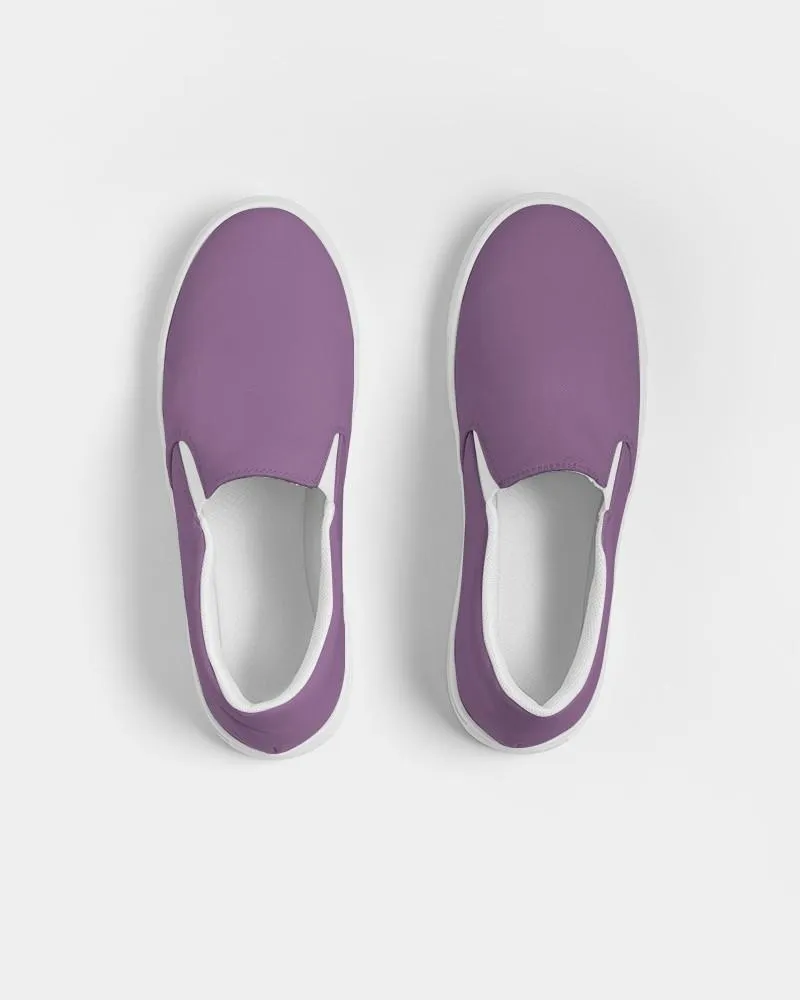 Shaded Pastel Purple Slip-On Canvas Sneakers | Women's | C30M60Y0K30