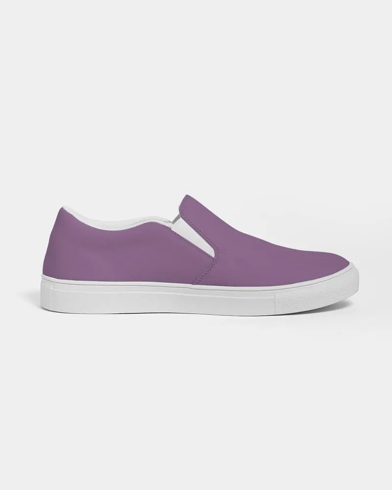 Shaded Pastel Purple Slip-On Canvas Sneakers | Women's | C30M60Y0K30