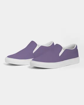 Shaded Pastel Violet Slip-On Canvas Sneakers | Women's | C45M60Y0K30