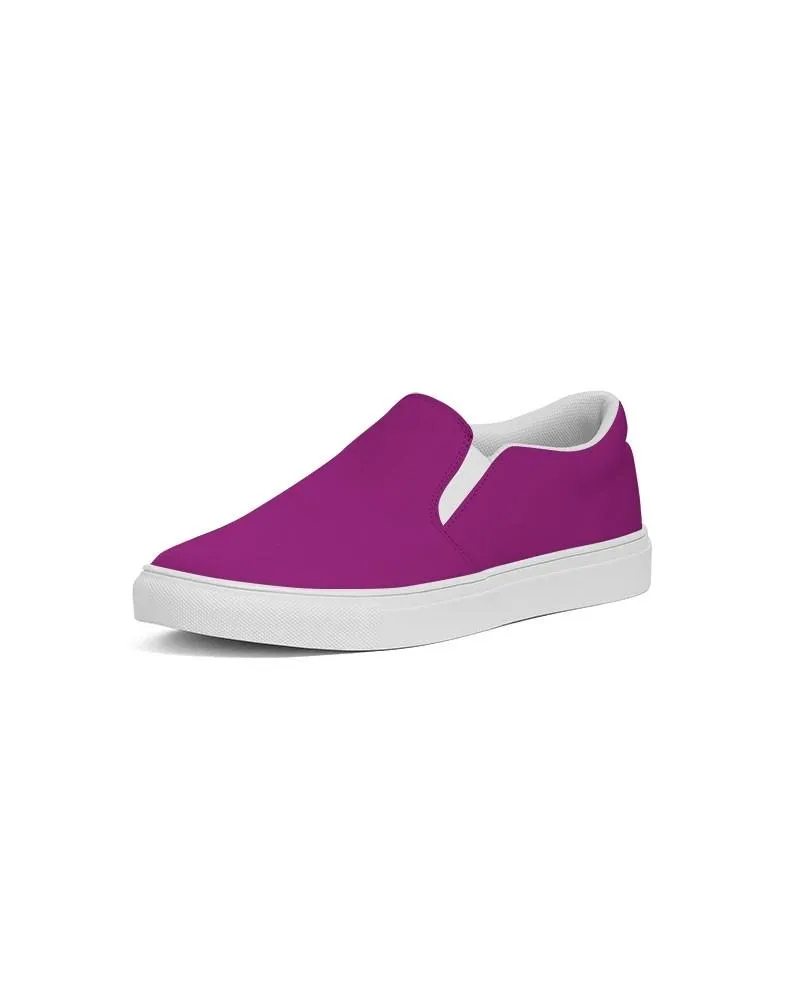 Shaded Purple Slip-On Canvas Sneakers | Women's | C25M100Y0K30