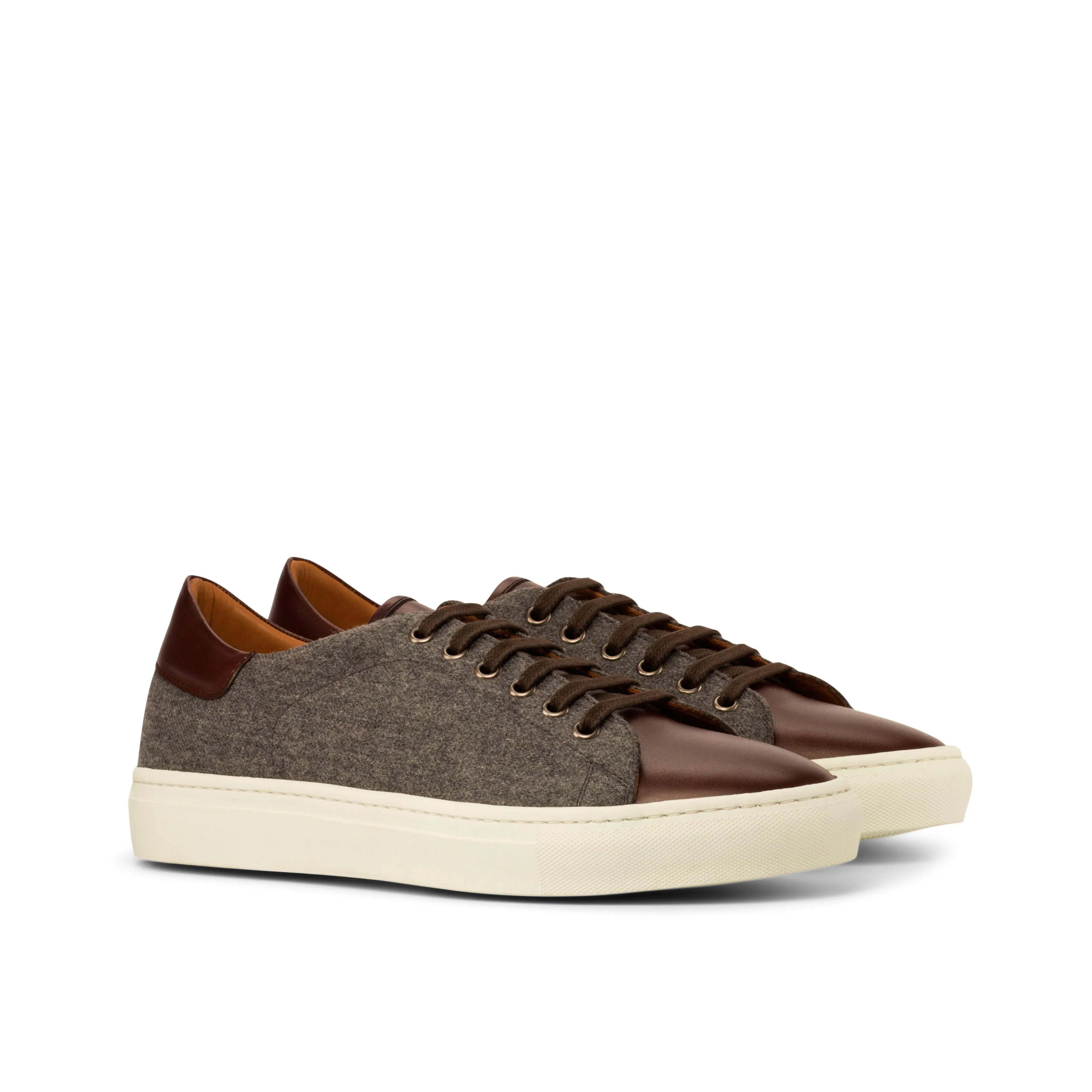 Sole Sneaker - Box Calf Dark Brown