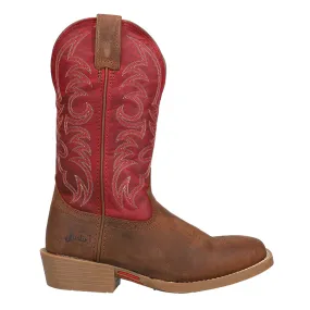 Stampede 12 inch Embroidered Square Toe Cowboy Boots