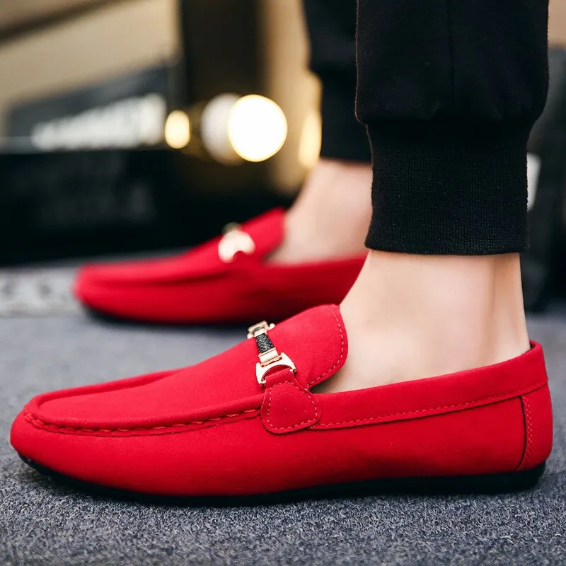 Suede Loafers for Men