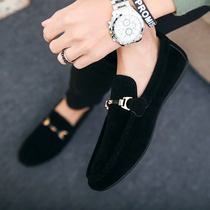 Suede Loafers for Men