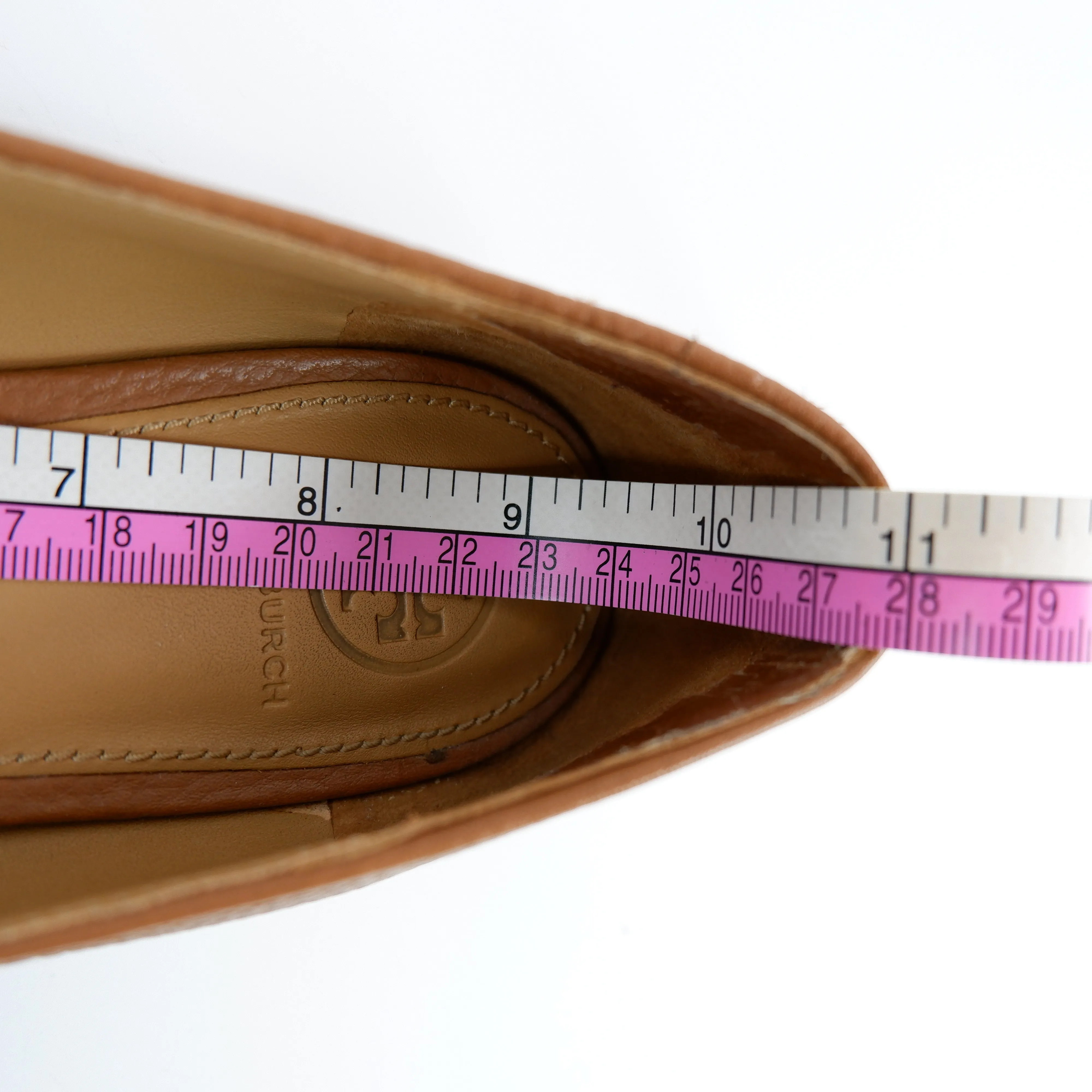 Tory Burch Ballet Flats Brown 7.5/38