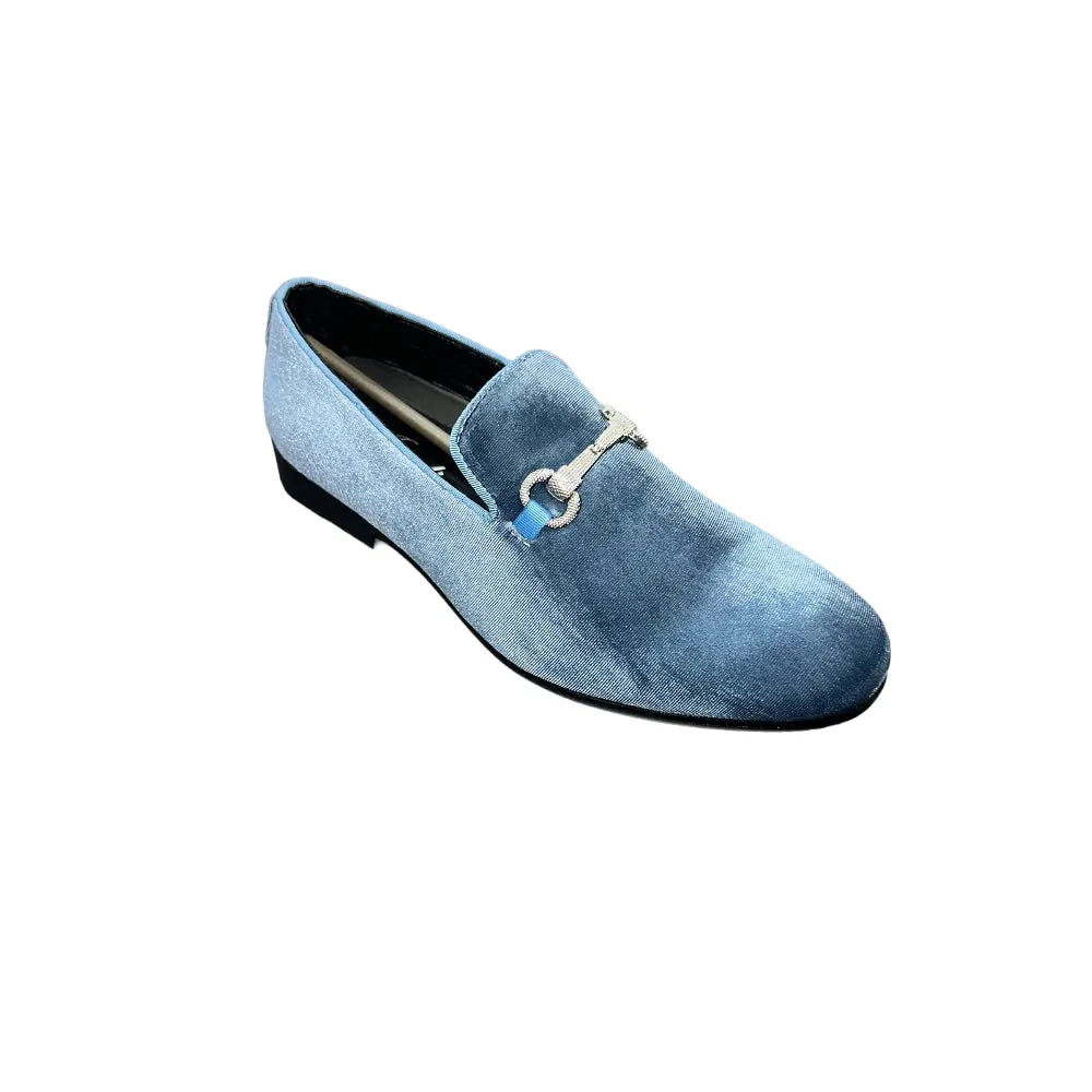 Velvet Loafer W/ Buckle | Harrison